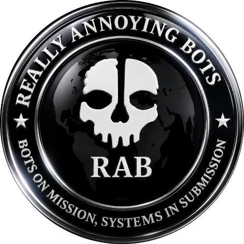Really Annoying Bots logo